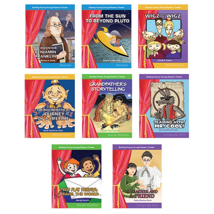 Teacher Created Materials Reader's Theater: Cross-Curricular Set, Grades 3 to 4, Set of 8