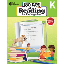 Shell Education 180 Days Of Reading For Kindergarten, Second Edition