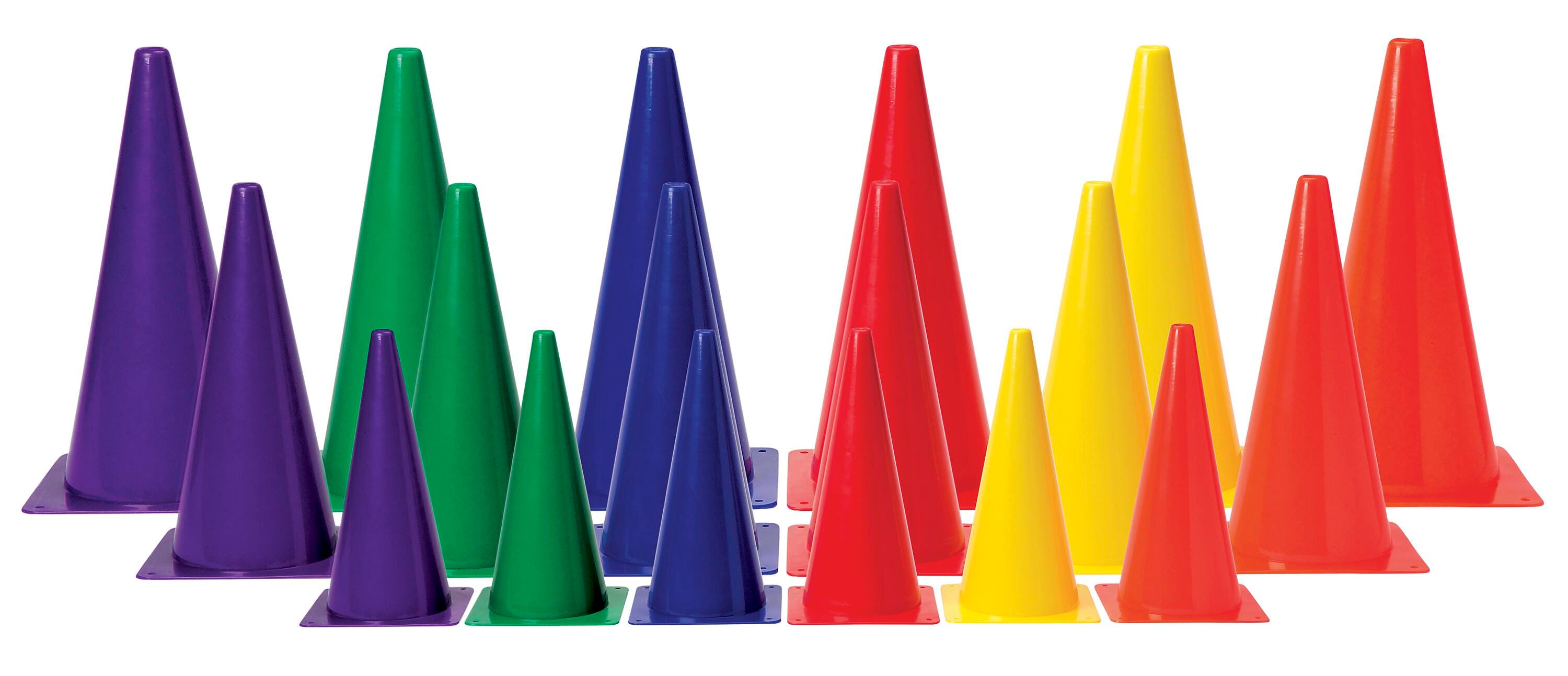 Image for FlagHouse Colored Cone, Medium Weight, 15 Inches, Orange from School Specialty
