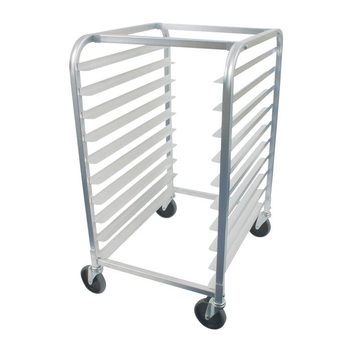 Crestware 10-Tier Aluminum Bun Pan Rack