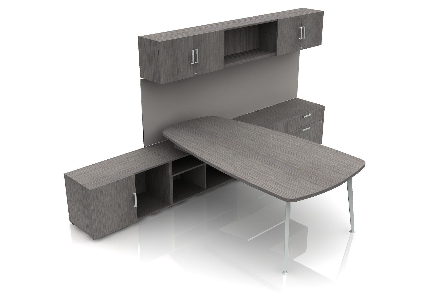 AIS Calibrate Series Admin Desk, 11 x 7 Feet 4000741