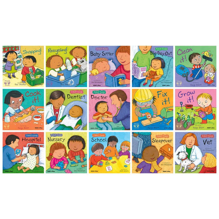 Child's Play New Experiences Books, Ages 0 to 3, Set of 14