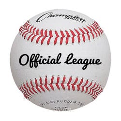 Image for Champion Sports Official League Baseball, Pack of 12 from School Specialty