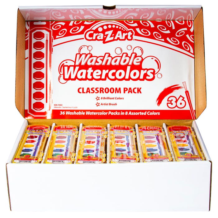 Cra-Z-Art Washable Watercolor Classroom Pack