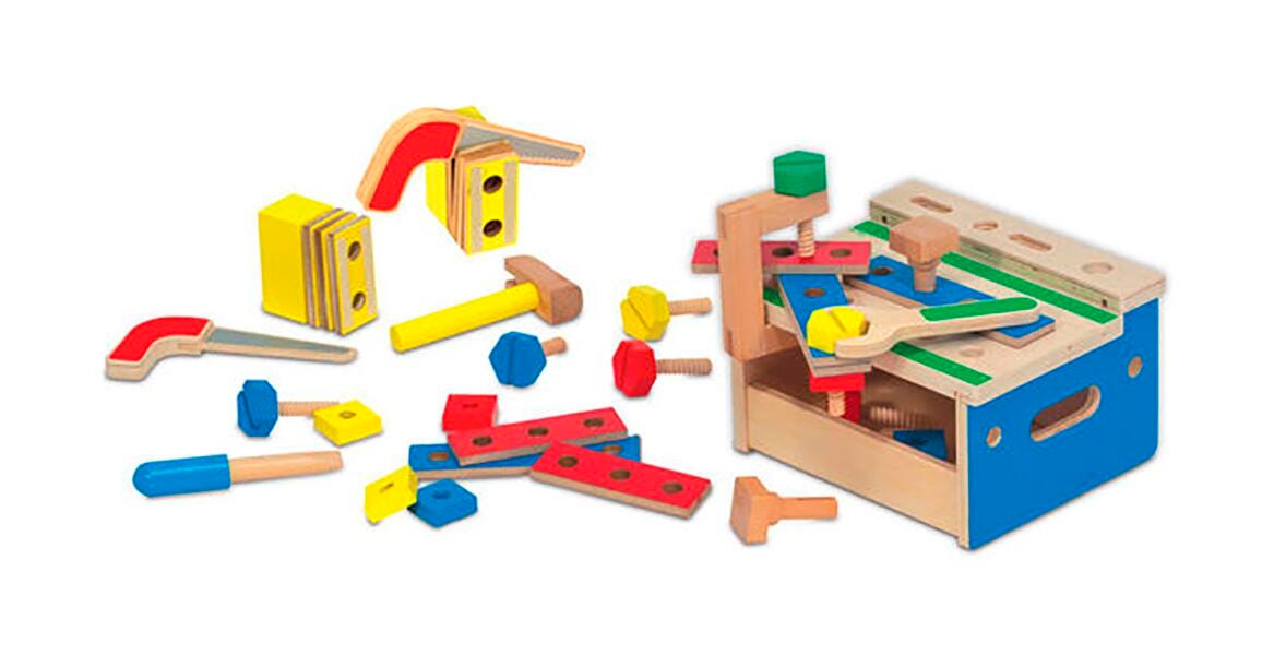 Melissa & Doug Mini Tool Bench, 32 Pieces, Item Number 1609195