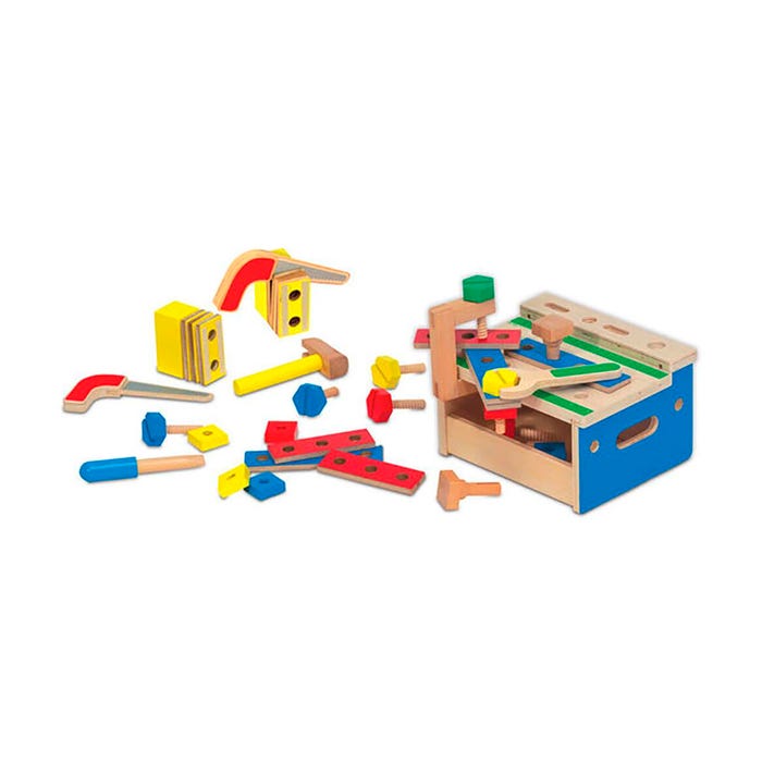 Melissa & Doug Mini Tool Bench, 32 Pieces