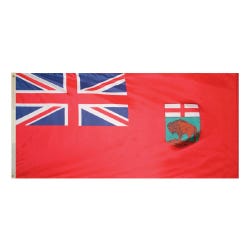 Annin Manitoba Flag, Nylon, 3 x 6 ft, Item Number 1542886