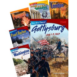 Teacher Created Materials TIME You Are There! Nonfiction Readers, Grades 6 to 8, Set of 9