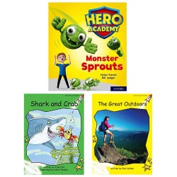 Achieve It! Guided Reading Class Pack Book Collection, Reading Level G&H, Grade 1, Set of 16, Item Number 2097364