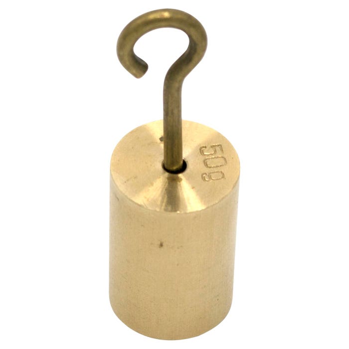 Eisco Labs Weight, Double Hooked, Brass, 50 Grams