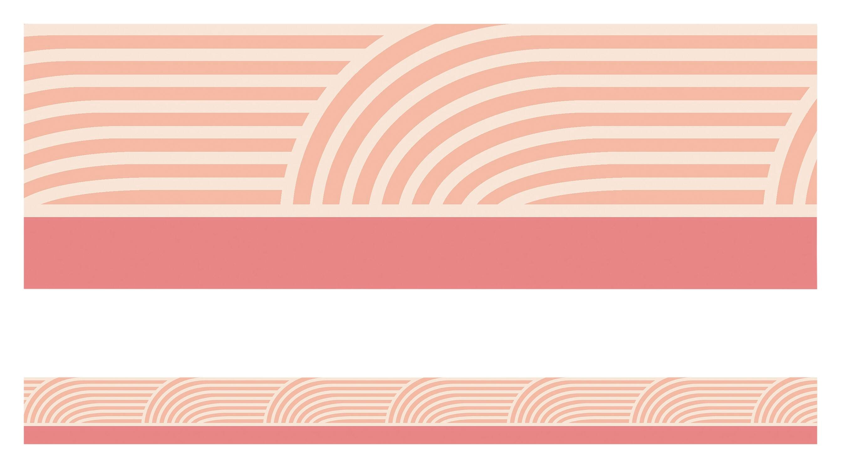 Carson Dellosa True to You Coral Wave Straight Bulletin Board Borders 2148643