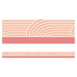 Carson Dellosa True to You Coral Wave Straight Bulletin Board Borders 2148643