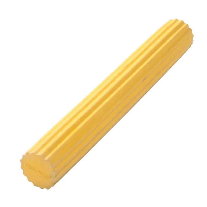 CanDo Twist-n-Bend Flexible Exercise Bar, 12-Inch, Yellow, X-Light Resistance