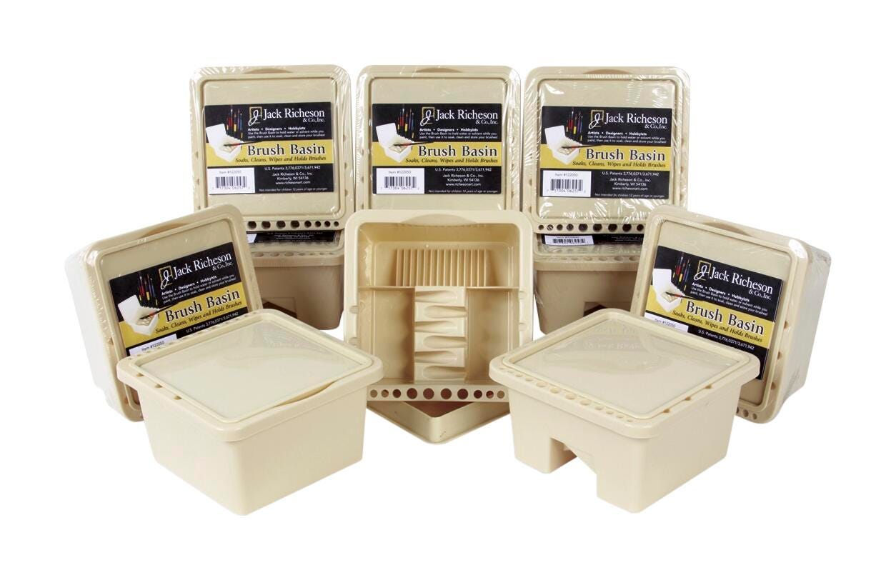 Image for Brush Basin Classroom Pack of 10 from School Specialty