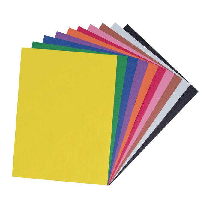Prang Medium Weight Construction Paper, 9 x 12 Inches, Assorted Colors, 50 Sheets
