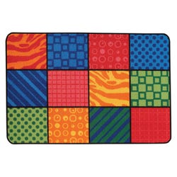 Carpets for Kids KID$Value Patterns at Play Carpet, Rectangle, Rectangle 4002341