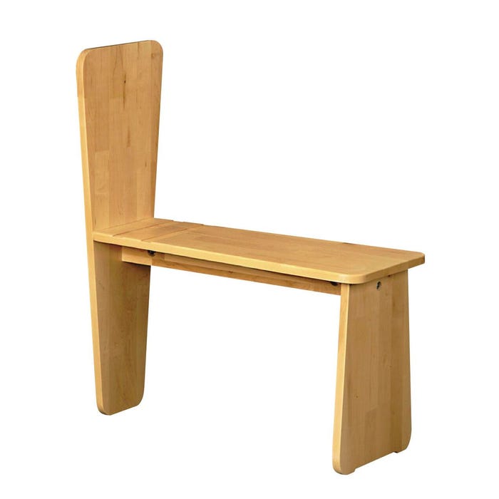 Diversified Woodcrafts Art Horse Bench, 15 Inch Seat, Maple Wood