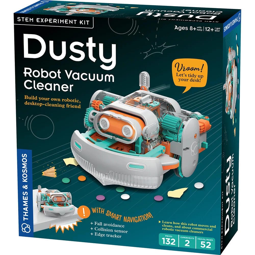 Thames & Kosmos Dusty the Robot Vacuum Cleaner