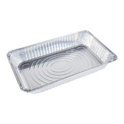 Crystalware Aluminum Pan, 20 x13 in, Deep, Pack of 50, Item Number 2003409