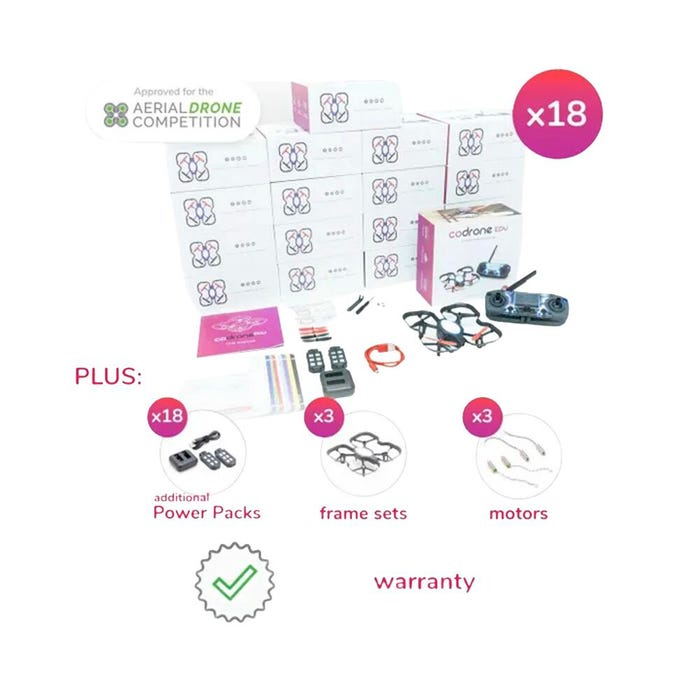 CoDrone EDU Classroom Pack, Set of 18