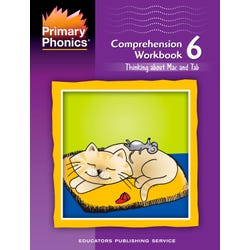 Primary Phonics Comprehension Workbook 6, Grades K to 2