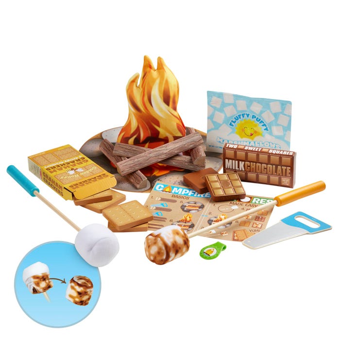 Melissa & Doug S'more & Campfire Play, Set of 23