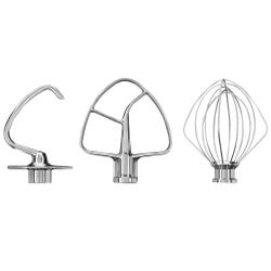 KitchenAid Stainless Steel Tilt-Head Stand Mixer Attachments, Set of 3