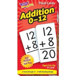 Trend Enterprises Addition Flash Cards, Set of 91 250413