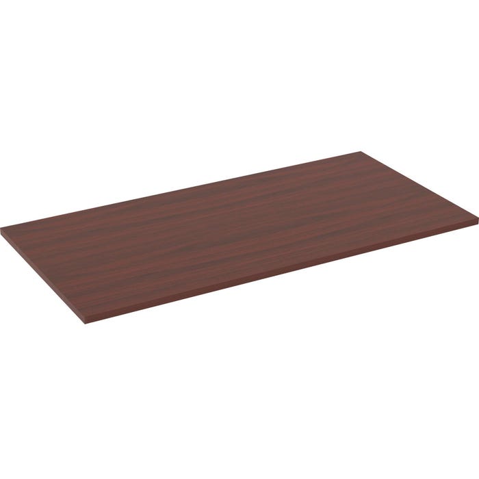 Lorell Relevance Series Mahogany Laminate, 71-1/2 x 29-1/2 x 1 inches - Top Only