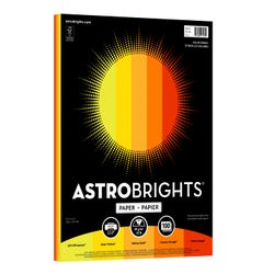 Astrobrights Colored Paper, 8-1/2 x 11 Inches, 24 lPound, Interstellar Pinks Assortment, 100 Sheets 2150677