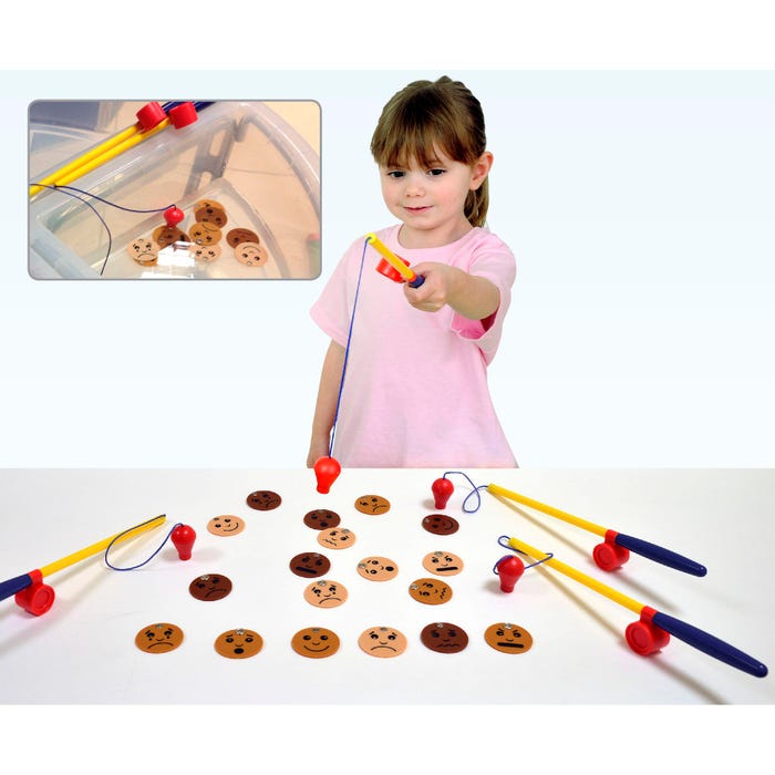 Educational Advantage Emotions Fishing, Set of 22