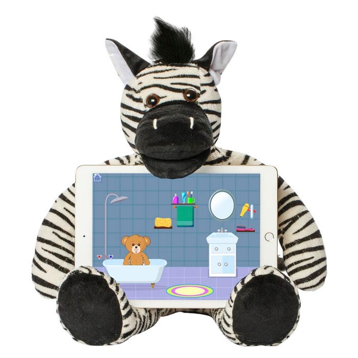 Bluebee Pals Riley The Zebra