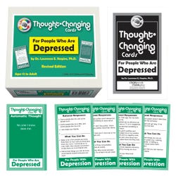 Childswork/Childsplay Thought-Changing Cards for People Who Are Depressed, Ages 12 and Up, Set of 50