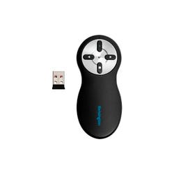 Kensington Wireless Presenter with Red Laser Nano Receiver, Black 2136125