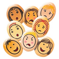 Yellow Door Jumbo Emotion Stones, Set of 8, Item Number 2006122