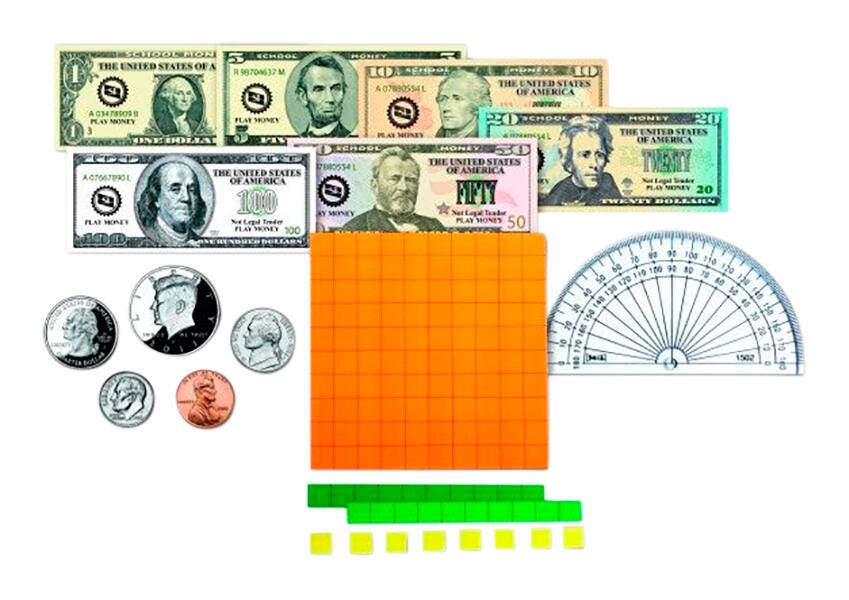 SI Manufacturing Individual Learning Junior Math Kit, Item Number 2041063