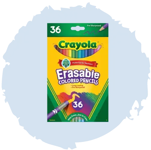 crayola erasable colored pencils 36 pack