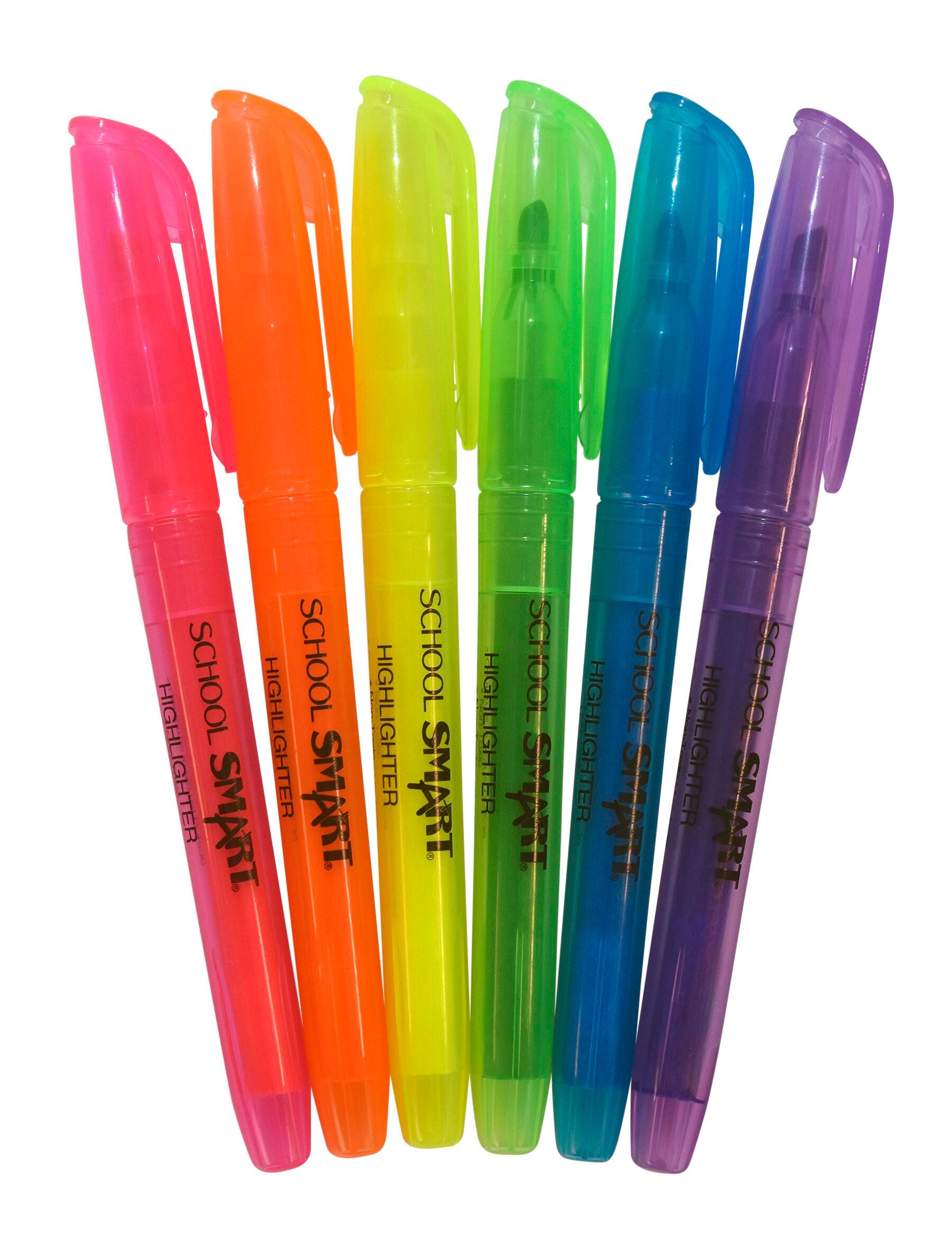 Image for School Smart Pen Style Highlighters, Chisel Tip, Assorted Colors, Pack of 48 from School Specialty