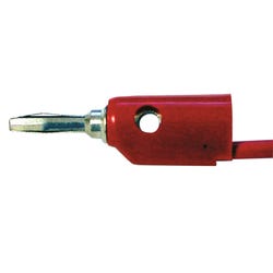 United Scientific Banana Plug Cords, 12 Inches, Pack of 6, Item Number 2094308