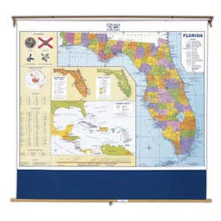 Nystrom Florida Roller Map, Item Number 088623