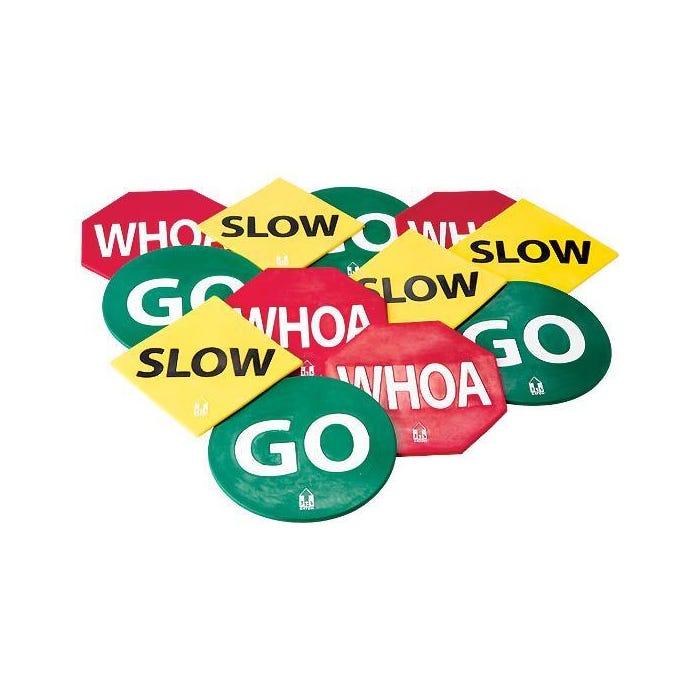 CATCH Go Slow Whoa Healthy Food Spot Markers, Set of 12