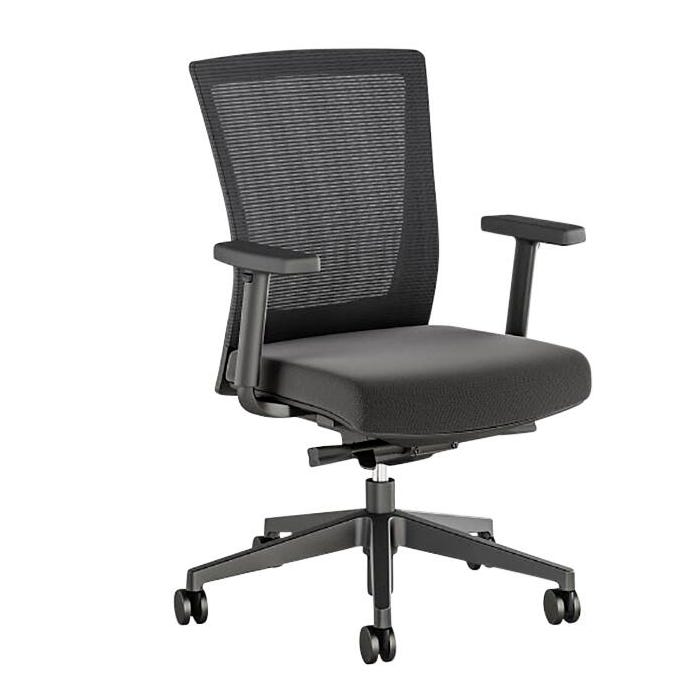 Affordable Interior Systems Upton High-Back Task Chair, 25 x 25 x 42 Inches