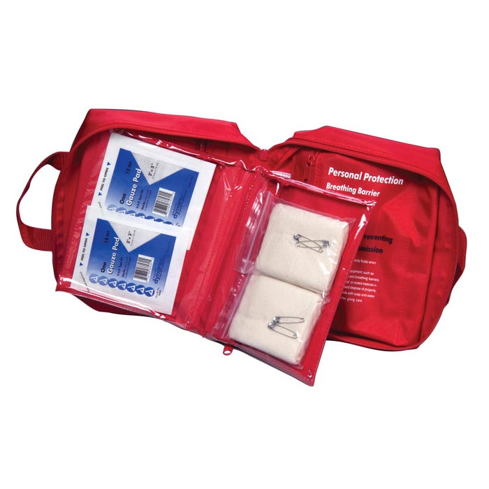 WNL First Aid Pouch, Fold Open