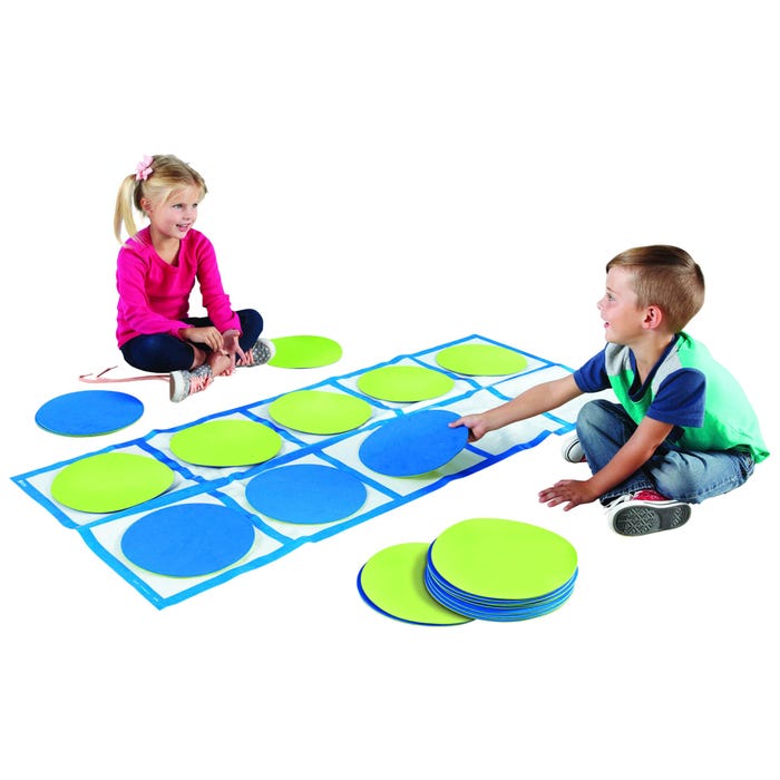 Learning Resources Ten-Frame Floor Mat Activity Set