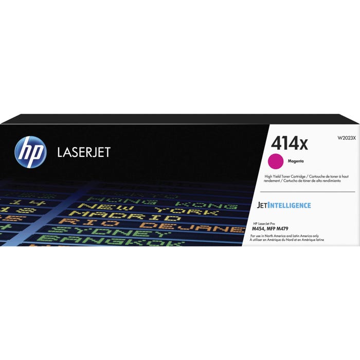 HP 414X Ink Cartridge, W2023X, Magenta