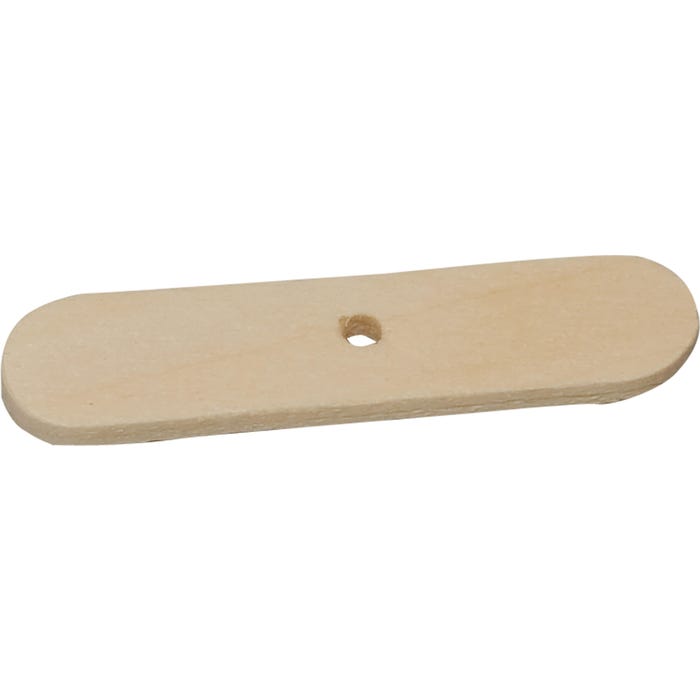 Delta Education Craft Sticks with Center Hole, 4 Centimeters, Pack of 20