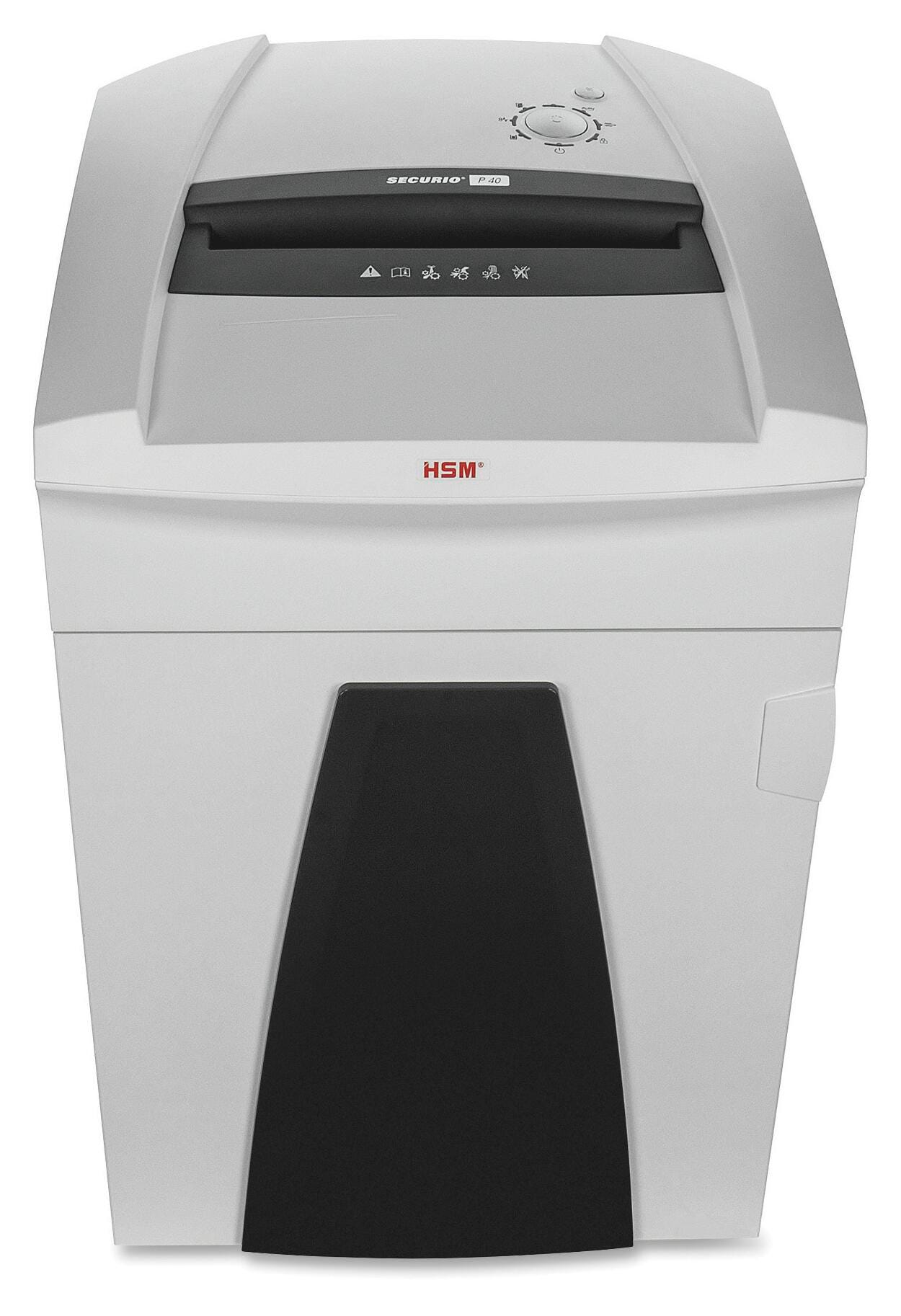 Image for HSM of America Cross-Cut Shredder, 31 Sheets per Pass, 20 fpm, 55 dB, 21-1/3 X 17-1/3 X 33-1/3 in, Black/Silver from School Specialty