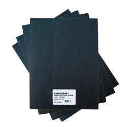 Childcraft Construction Paper, 9 x 12 Inches, Black, 500 Sheets 1465883