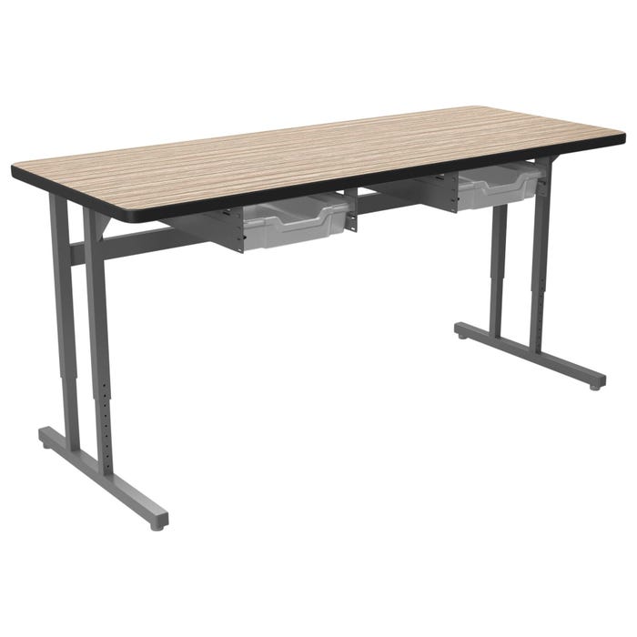 Classroom Select Advocate Pedestal Leg Two Student Desk