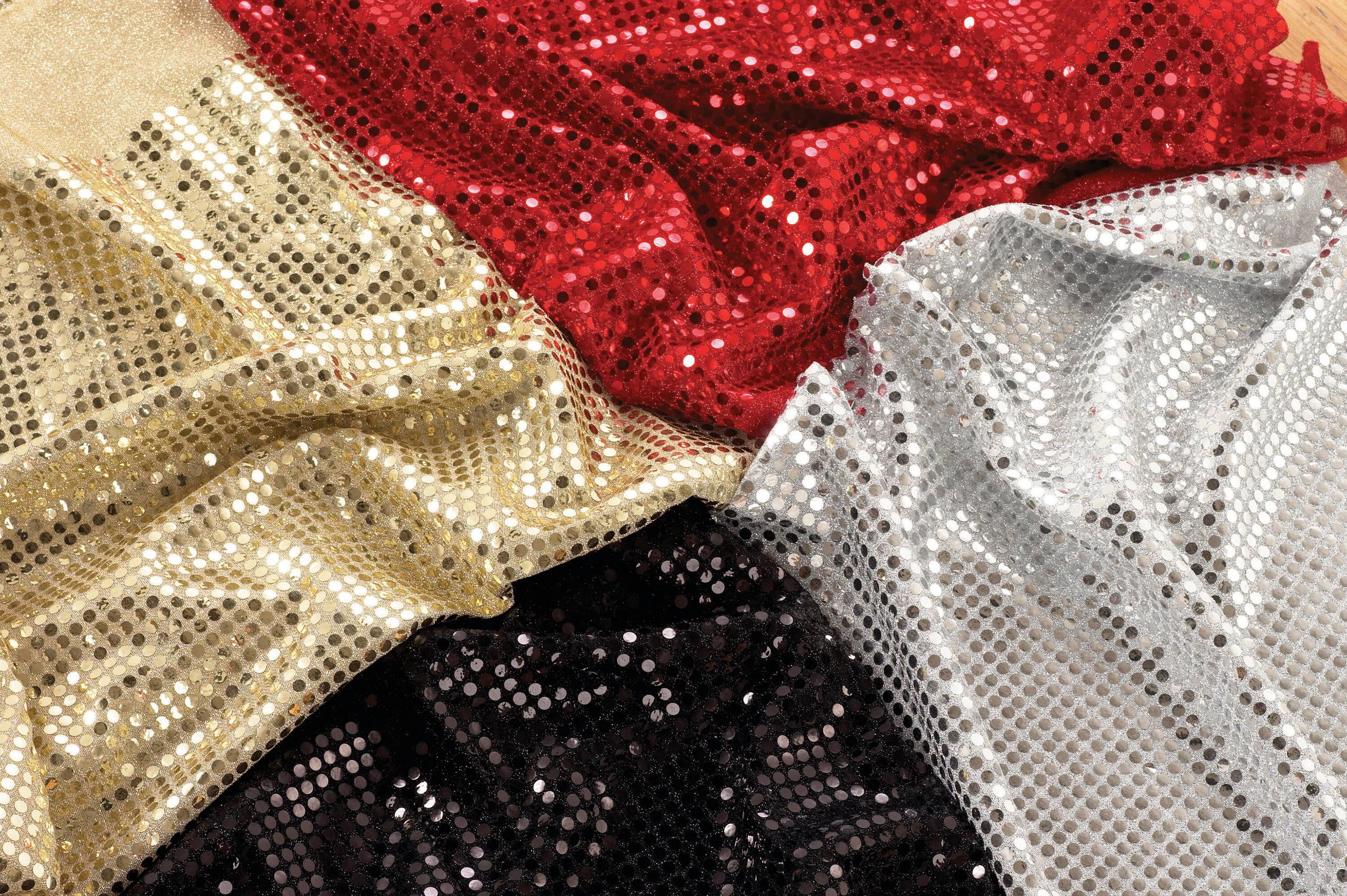 TickiT Sequins Fabric, Set of 4 Item Number 2021347